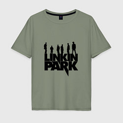 Мужская футболка оверсайз Linkin Park