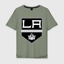 Мужская футболка оверсайз Los Angeles Kings