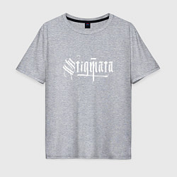 Футболка оверсайз мужская Stigmata, цвет: меланж