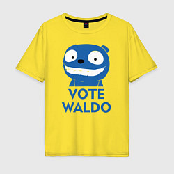 Мужская футболка оверсайз Vote Waldo