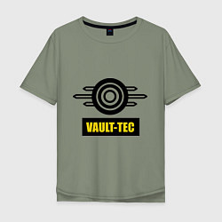 Мужская футболка оверсайз Vault-tec