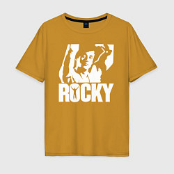 Мужская футболка оверсайз Rocky Balboa