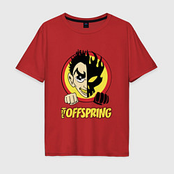 Футболка оверсайз мужская The Offspring Boy, цвет: красный