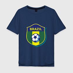 Мужская футболка оверсайз Brazil Football