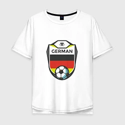 Мужская футболка оверсайз German Soccer