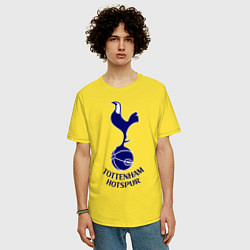 Футболка оверсайз мужская Tottenham FC, цвет: желтый — фото 2