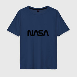 Мужская футболка оверсайз NASA