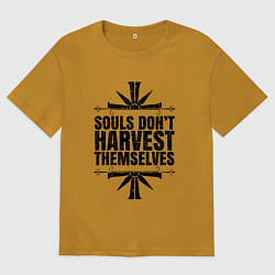 Мужская футболка оверсайз Harvest Themselves