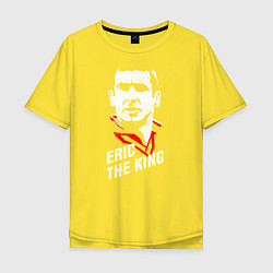 Футболка оверсайз мужская Eric The King, цвет: желтый