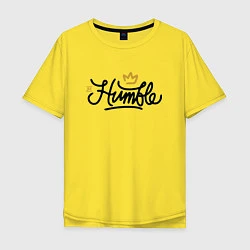 Футболка оверсайз мужская Humble King, цвет: желтый