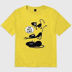 Мужская футболка оверсайз I'm not a CAT!