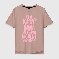 Мужская футболка оверсайз It's a K-pop