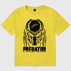 Мужская футболка оверсайз Predator Mask