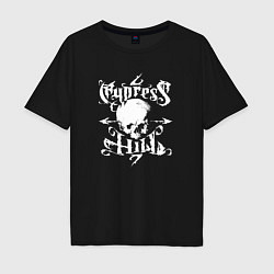 Футболка оверсайз мужская Cypress Hill, цвет: черный