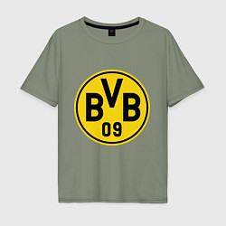 Футболка оверсайз мужская BVB 09, цвет: авокадо
