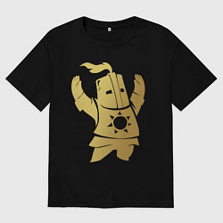 Футболка оверсайз мужская Praise the Sun!, цвет: черный