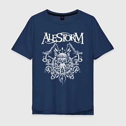 Мужская футболка оверсайз Alestorm: Pirate Bay