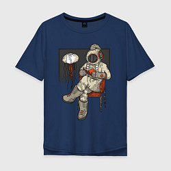 Мужская футболка оверсайз Diver Steampunk