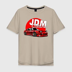 Мужская футболка оверсайз JDM Culture