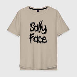 Футболка оверсайз мужская SALLY FACE, цвет: миндальный