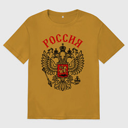 Мужская футболка оверсайз Россия