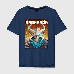 Мужская футболка оверсайз Fortnite: Ragnarok