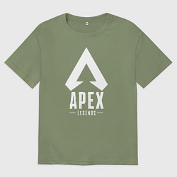 Футболка оверсайз мужская Apex Legends, цвет: авокадо