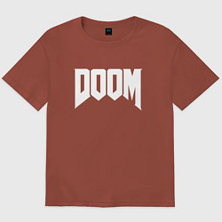 Мужская футболка оверсайз DOOM