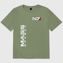 Мужская футболка оверсайз MASS EFFECT N7