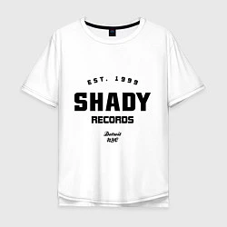 Футболка оверсайз мужская Shady records, цвет: белый