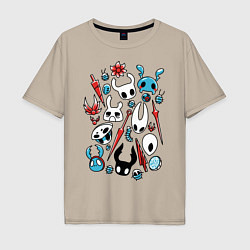 Мужская футболка оверсайз Hollow Knight