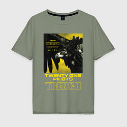 Мужская футболка оверсайз TOP: TRENCH