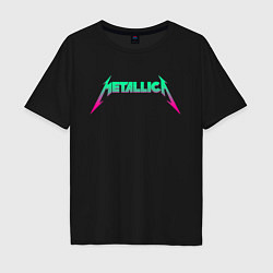 Мужская футболка оверсайз METALLICA