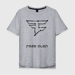 Мужская футболка оверсайз Cs:go - Faze Clan Skull