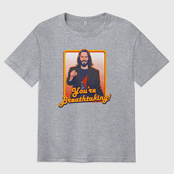 Мужская футболка оверсайз Breathtaking