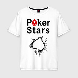 Мужская футболка оверсайз Poker Stars