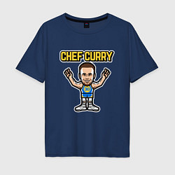 Мужская футболка оверсайз Chef Curry