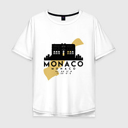Мужская футболка оверсайз Монако