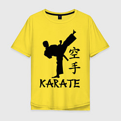 Мужская футболка оверсайз Karate craftsmanship