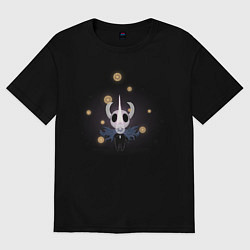 Футболка оверсайз мужская Hollow knight Полый рыцарь, цвет: черный