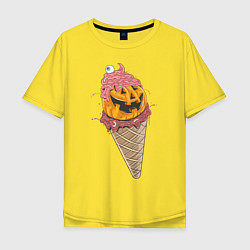 Мужская футболка оверсайз Pumpkin IceCream