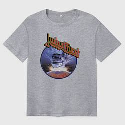 Мужская футболка оверсайз Juda Priest