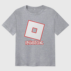 Футболка оверсайз мужская ROBLOX, цвет: меланж