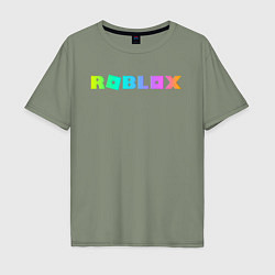 Футболка оверсайз мужская ROBLOX, цвет: авокадо