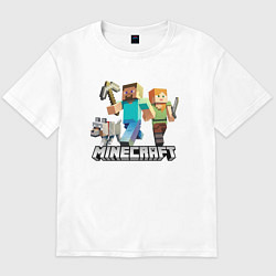 Мужская футболка оверсайз MINECRAFT