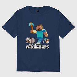 Мужская футболка оверсайз MINECRAFT