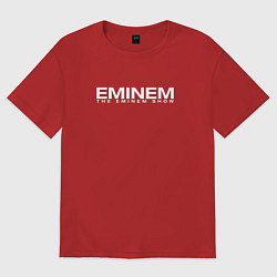 Футболка оверсайз мужская EMINEM, цвет: красный