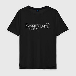Мужская футболка оверсайз Evanescence