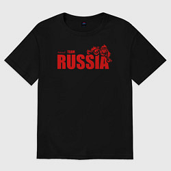 Мужская футболка оверсайз Russia