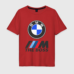 Мужская футболка оверсайз BMW BOSS
